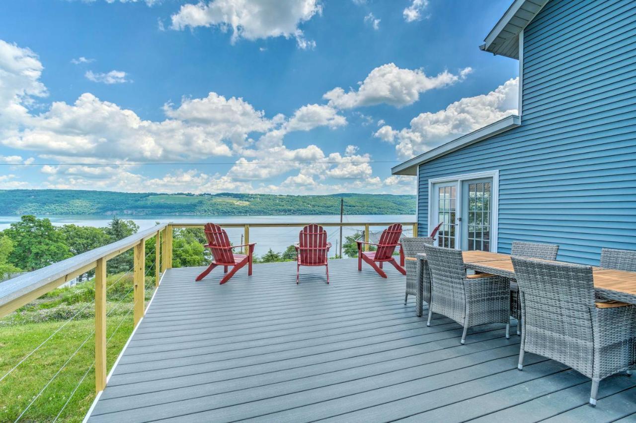 Watkins Glen Lakeview Cottage With Waterfall! ภายนอก รูปภาพ