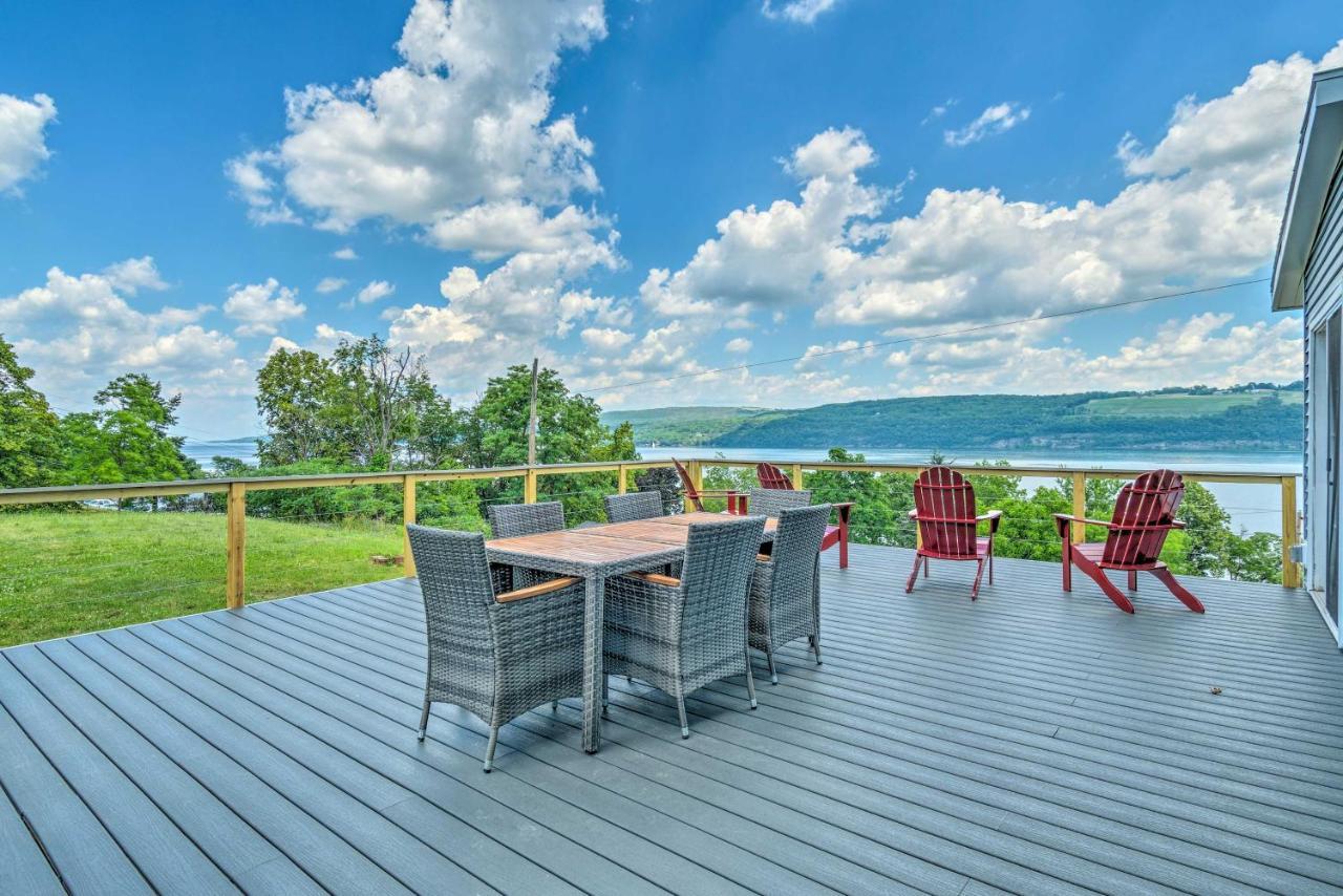 Watkins Glen Lakeview Cottage With Waterfall! ภายนอก รูปภาพ